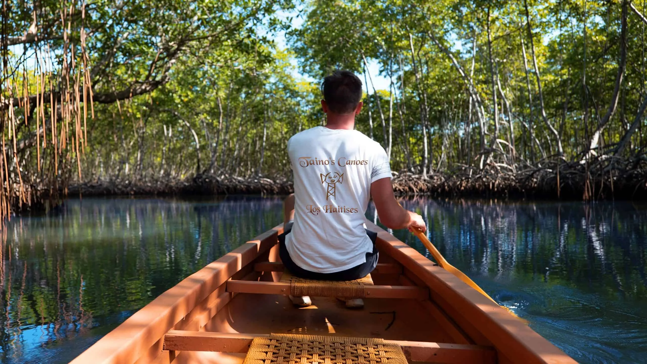 Taino's Canoe in Los Haitises National Park